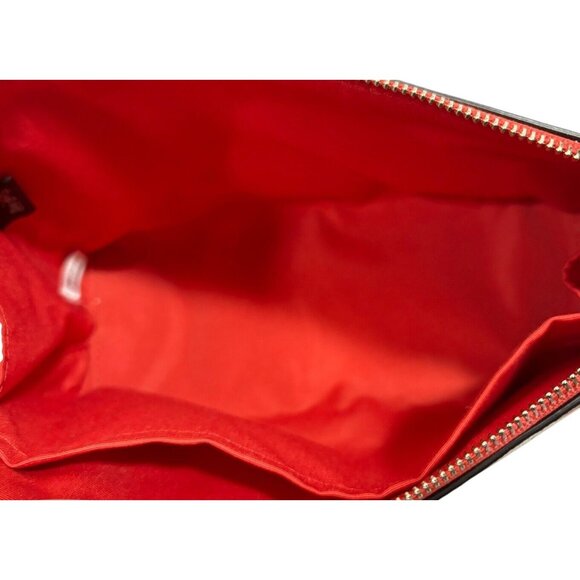 NWT Coach Cosmetic Case Pouch Fruits Print Chalk Multi F23680 Cherries - Picture 4 of 6